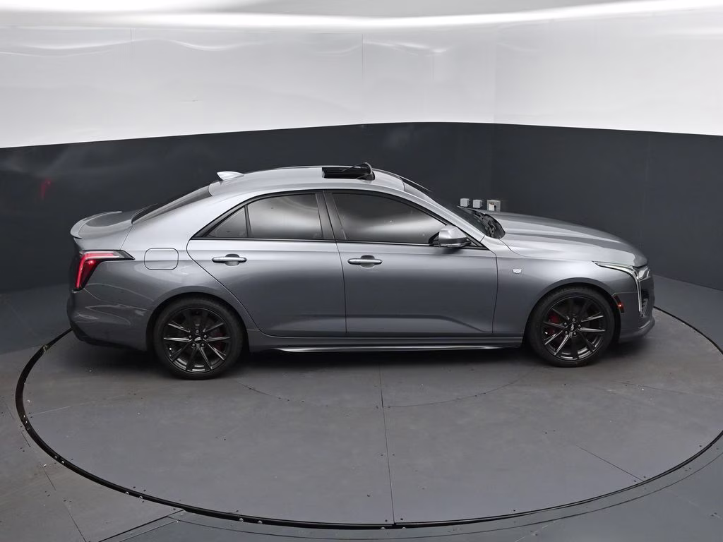 2021 Steel Metallic Cadillac CT4 Sport RWD Sedan