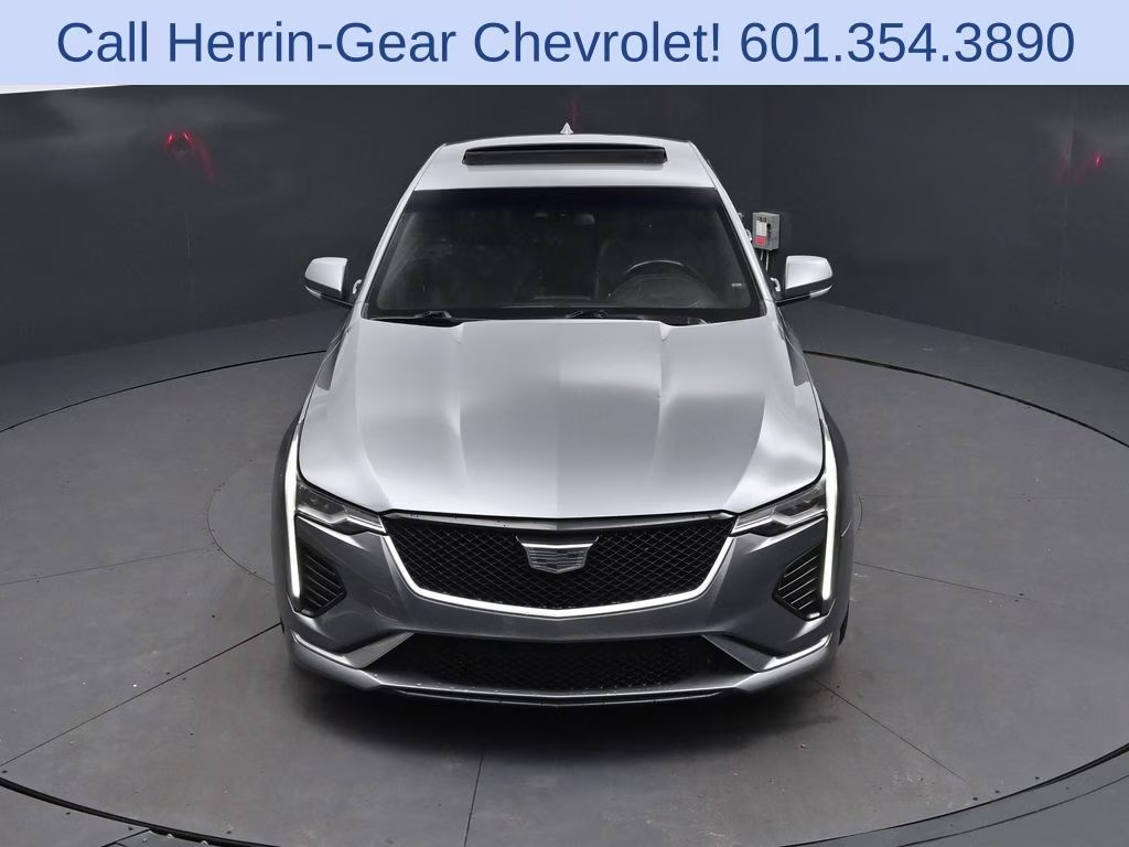 2021 Steel Metallic Cadillac CT4 Sport RWD Sedan
