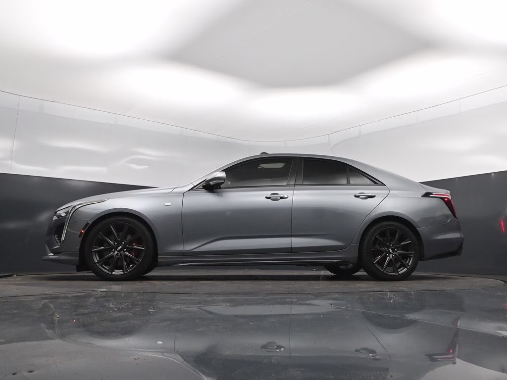 2021 Steel Metallic Cadillac CT4 Sport RWD Sedan