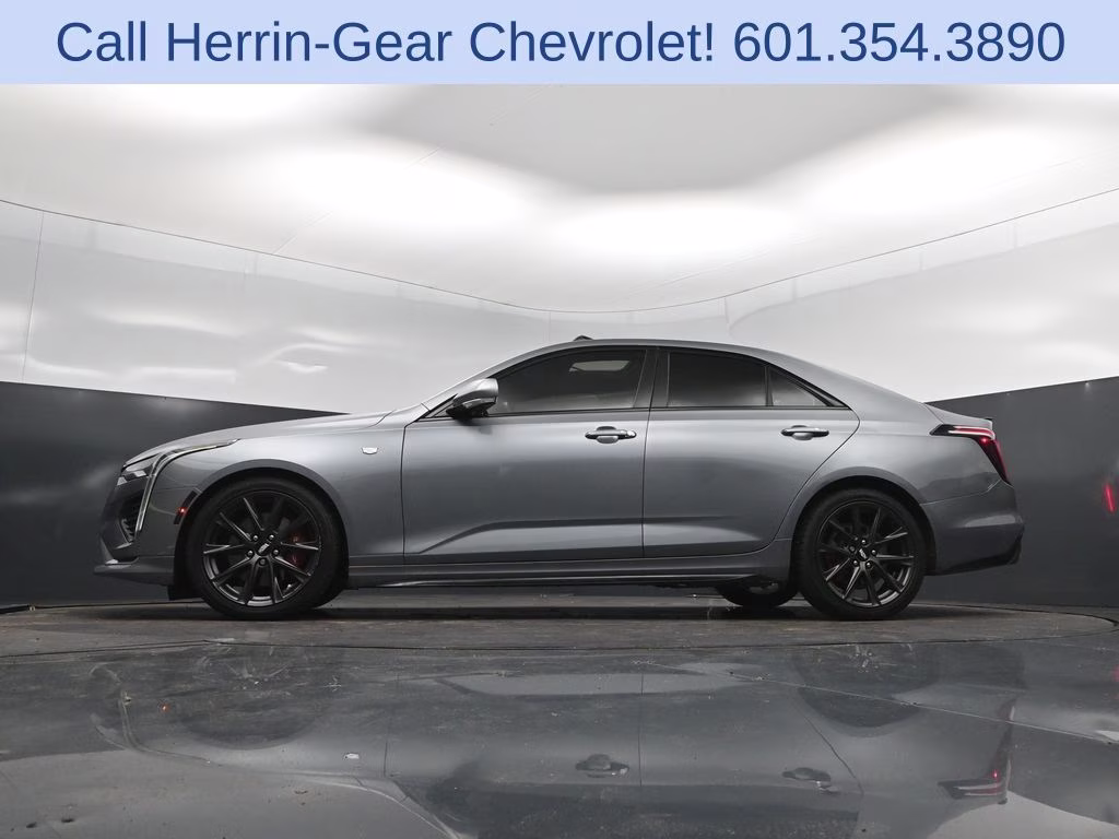 2021 Steel Metallic Cadillac CT4 Sport RWD Sedan