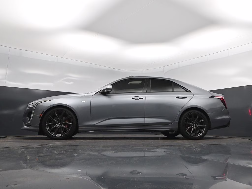 2021 Steel Metallic Cadillac CT4 Sport RWD Sedan