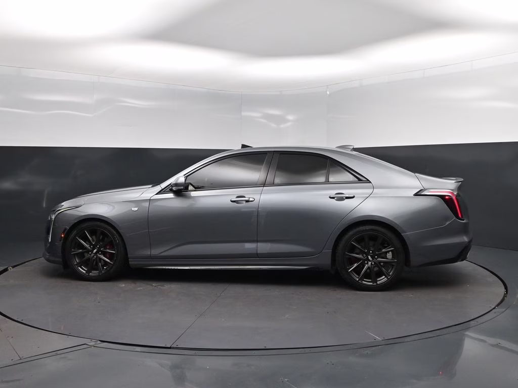 2021 Steel Metallic Cadillac CT4 Sport RWD Sedan
