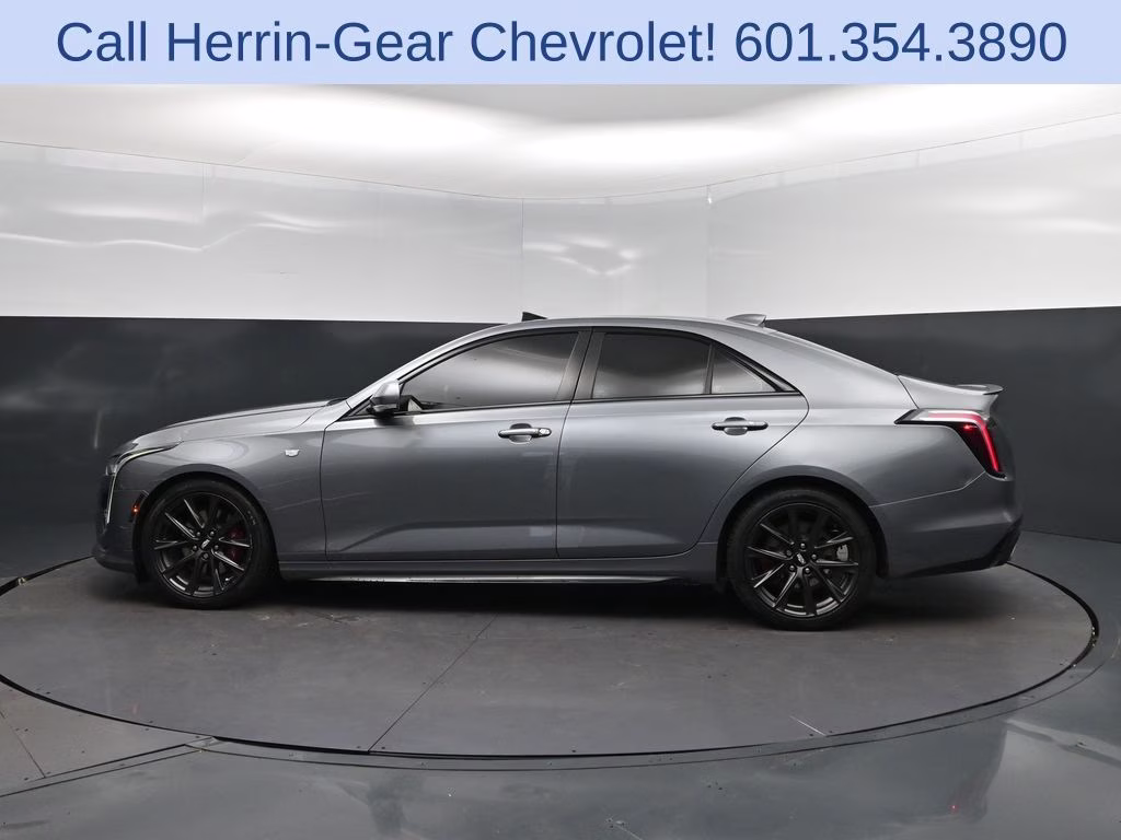 2021 Steel Metallic Cadillac CT4 Sport RWD Sedan