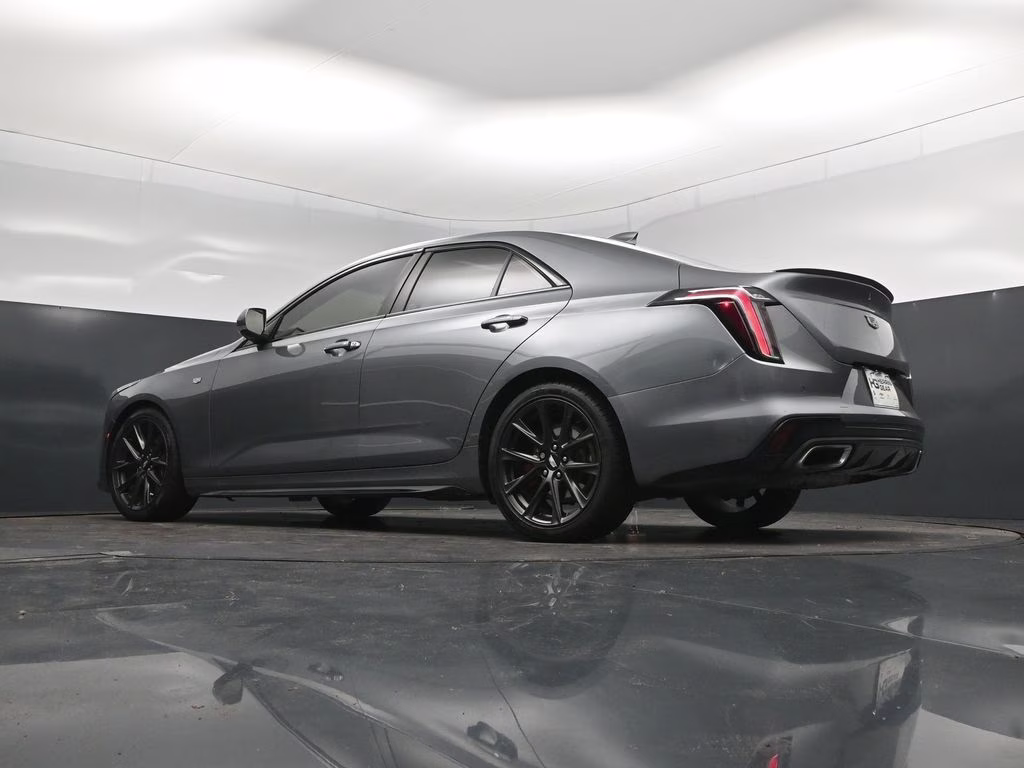 2021 Steel Metallic Cadillac CT4 Sport RWD Sedan