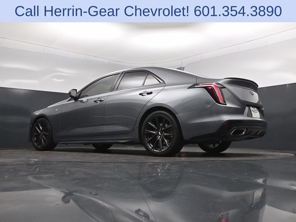 2021 Steel Metallic Cadillac CT4 Sport RWD Sedan