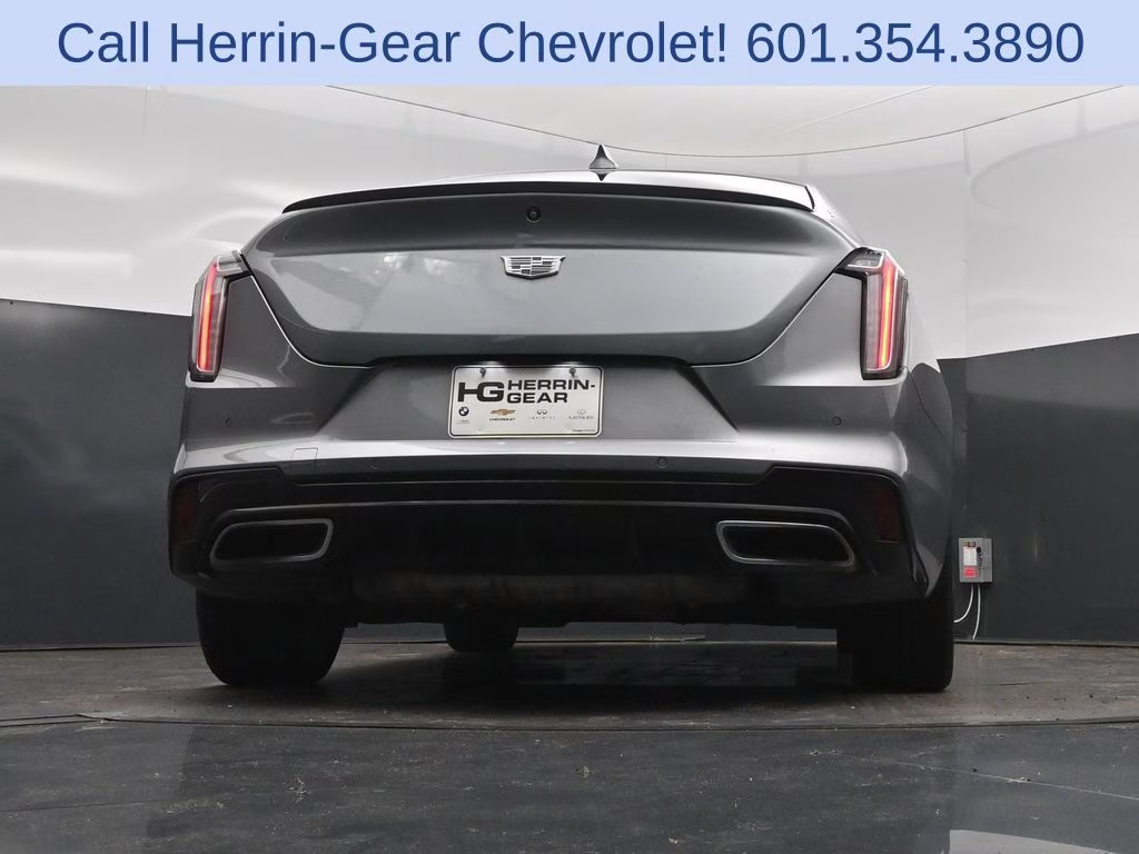 2021 Steel Metallic Cadillac CT4 Sport RWD Sedan