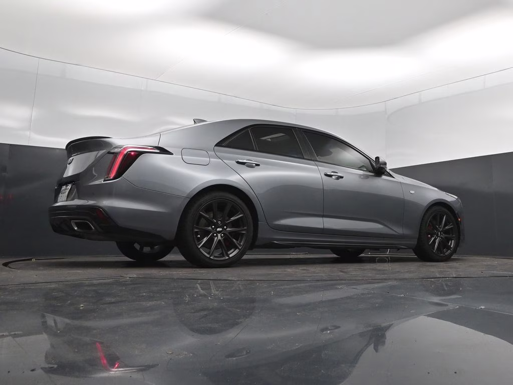 2021 Steel Metallic Cadillac CT4 Sport RWD Sedan