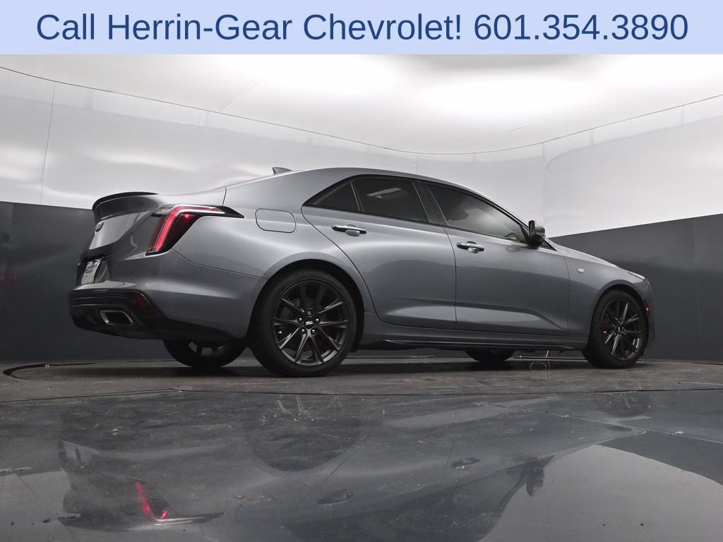 2021 Steel Metallic Cadillac CT4 Sport RWD Sedan