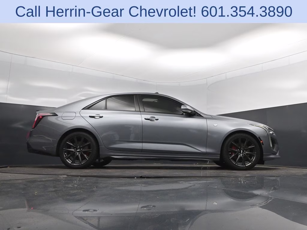 2021 Steel Metallic Cadillac CT4 Sport RWD Sedan