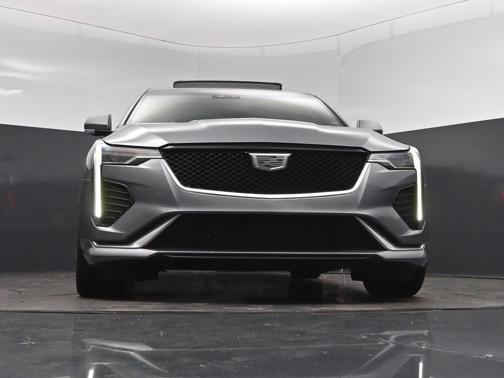 2021 Steel Metallic Cadillac CT4 Sport RWD Sedan
