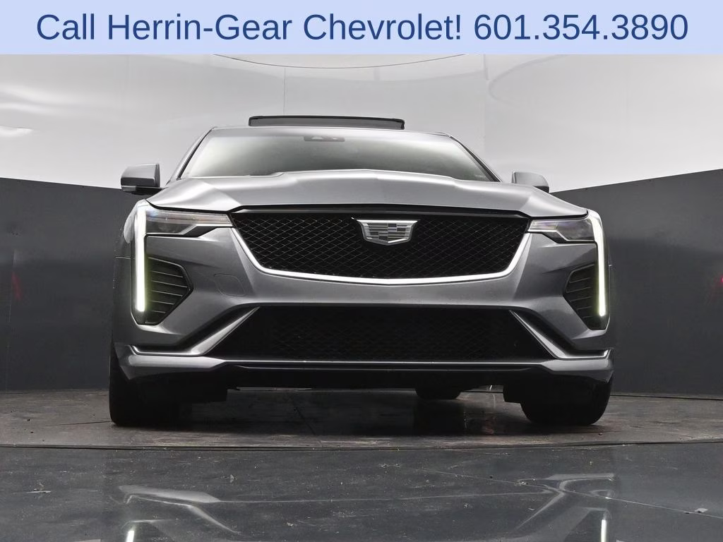 2021 Steel Metallic Cadillac CT4 Sport RWD Sedan