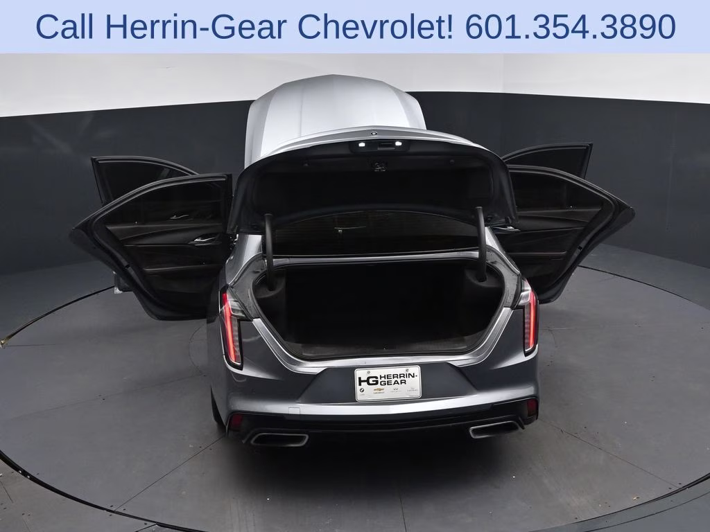 2021 Steel Metallic Cadillac CT4 Sport RWD Sedan