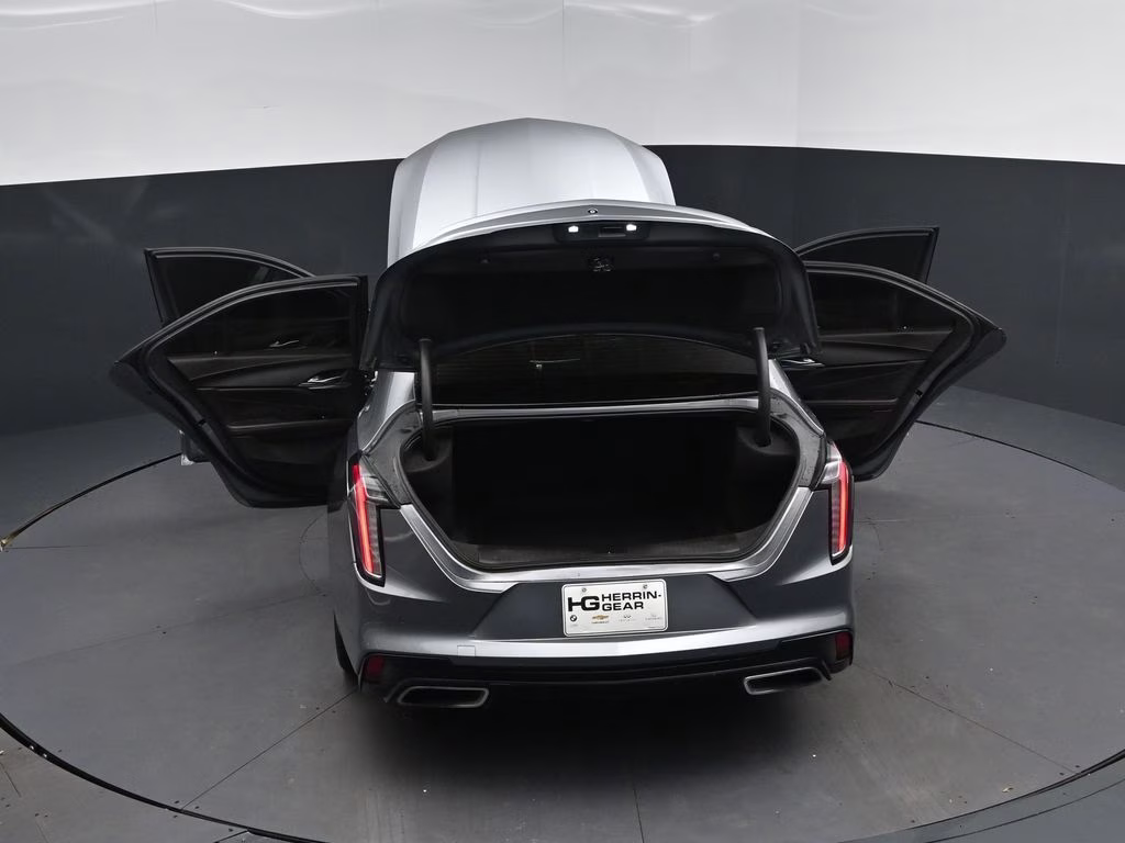 2021 Steel Metallic Cadillac CT4 Sport RWD Sedan