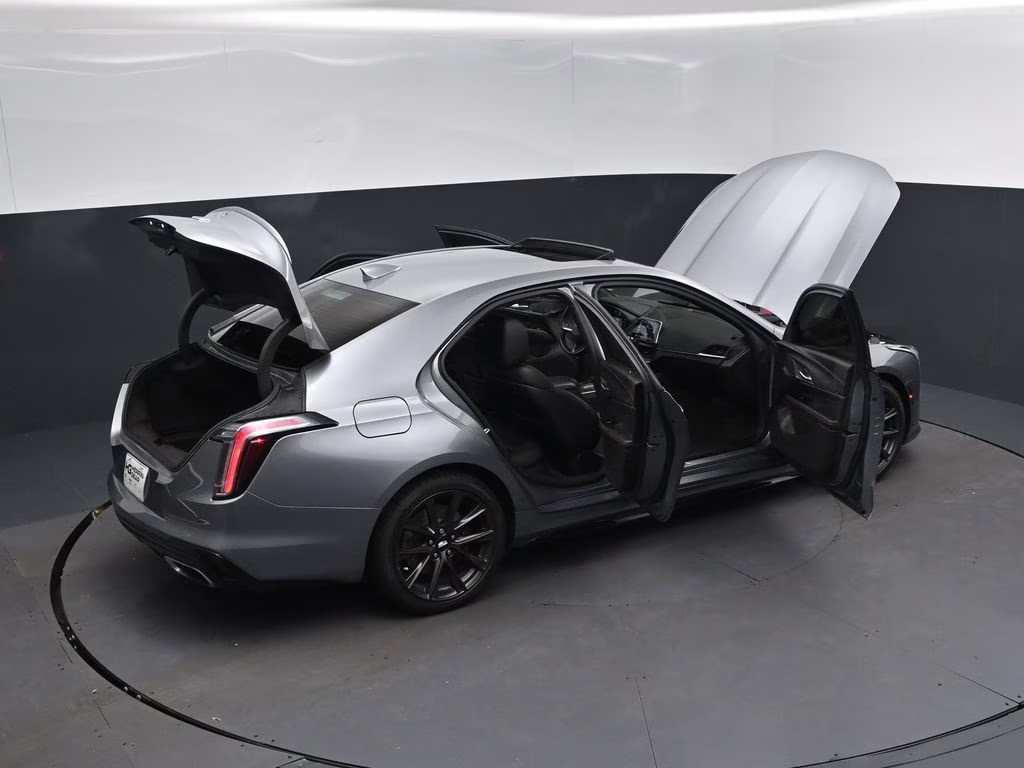 2021 Steel Metallic Cadillac CT4 Sport RWD Sedan