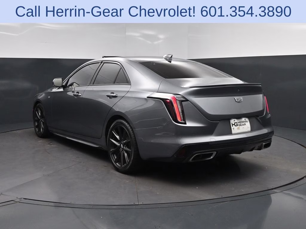 2021 Steel Metallic Cadillac CT4 Sport RWD Sedan