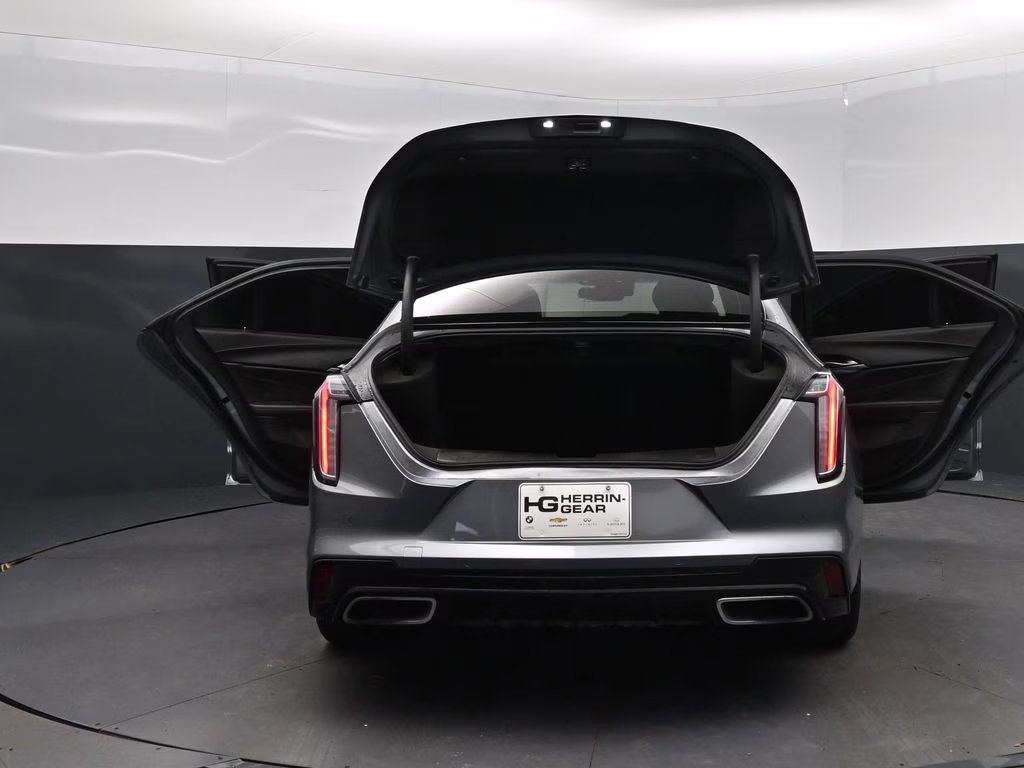 2021 Steel Metallic Cadillac CT4 Sport RWD Sedan