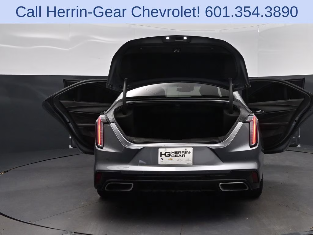 2021 Steel Metallic Cadillac CT4 Sport RWD Sedan