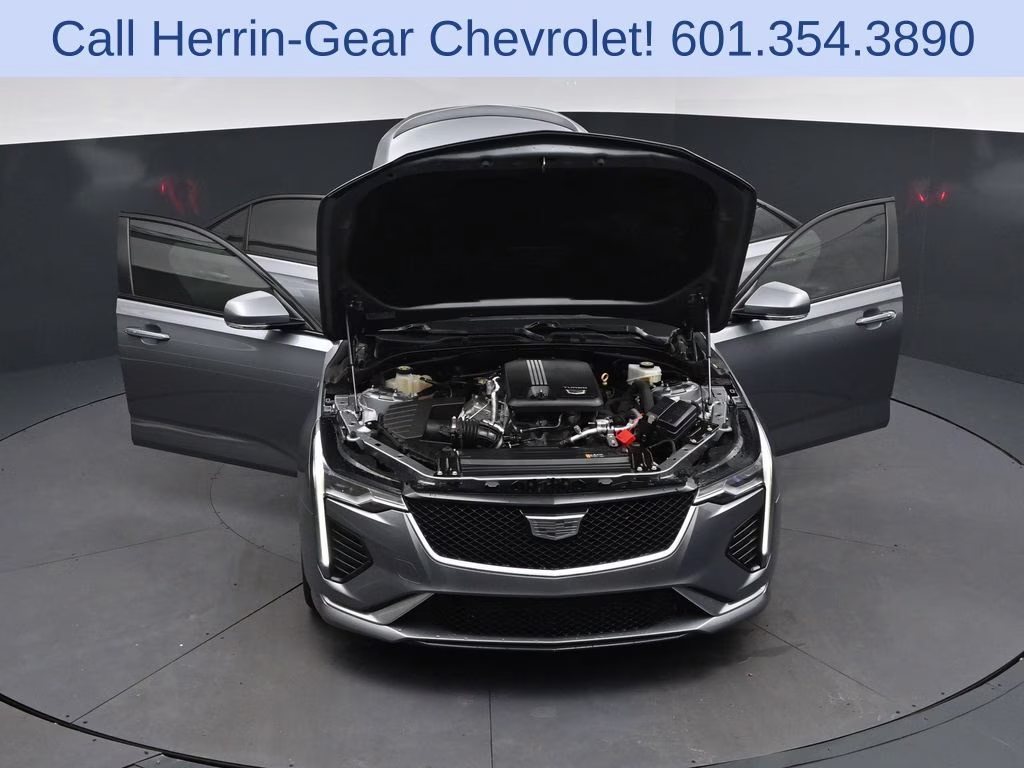 2021 Steel Metallic Cadillac CT4 Sport RWD Sedan
