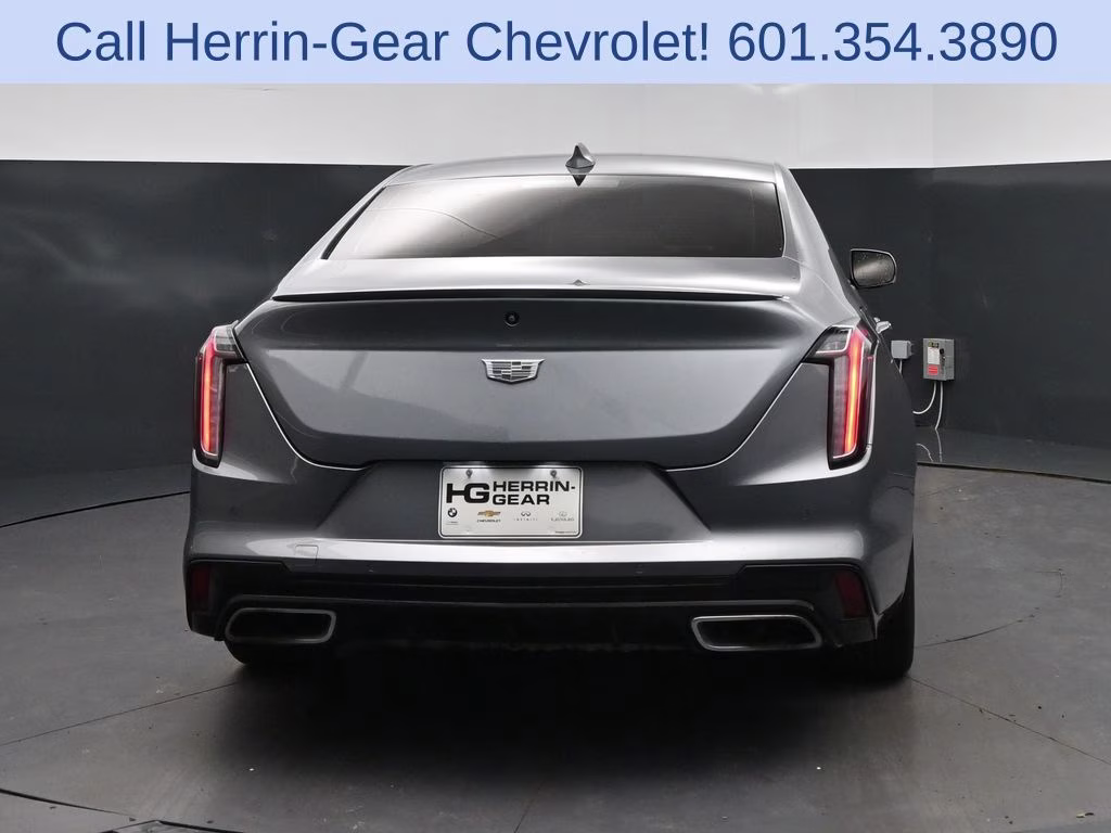 2021 Steel Metallic Cadillac CT4 Sport RWD Sedan