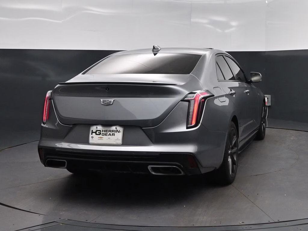 2021 Steel Metallic Cadillac CT4 Sport RWD Sedan
