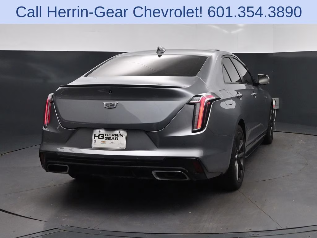 2021 Steel Metallic Cadillac CT4 Sport RWD Sedan