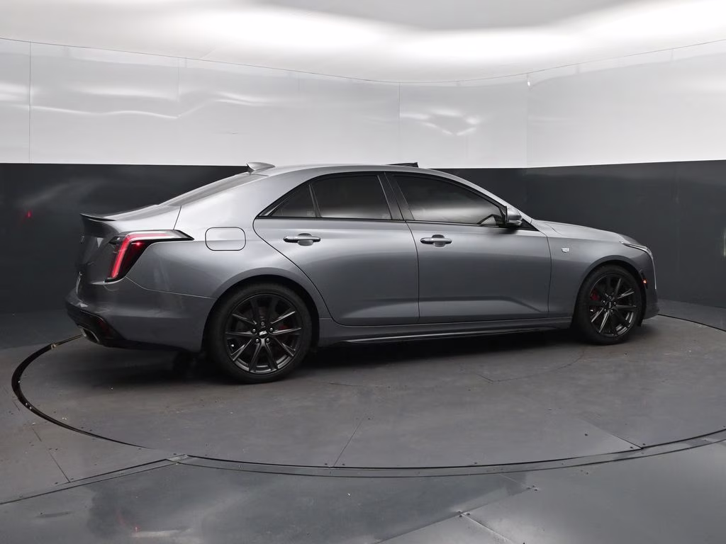2021 Steel Metallic Cadillac CT4 Sport RWD Sedan