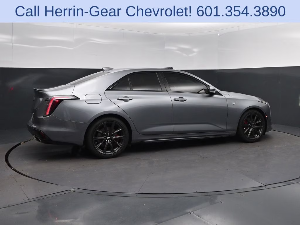 2021 Steel Metallic Cadillac CT4 Sport RWD Sedan