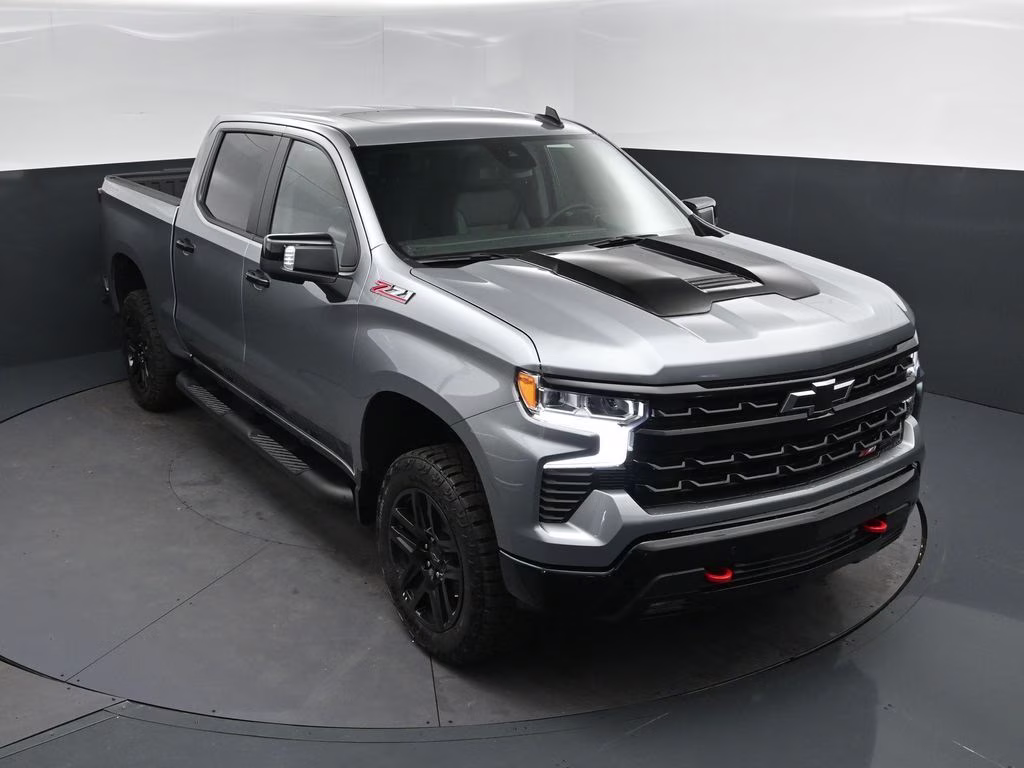 2026 Sterling Gray Metallic Chevrolet Silverado 1500 LT Trail Boss 4X4 Truck