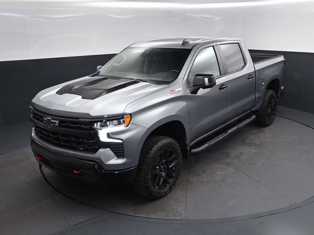 2026 Sterling Gray Metallic Chevrolet Silverado 1500 LT Trail Boss 4X4 Truck