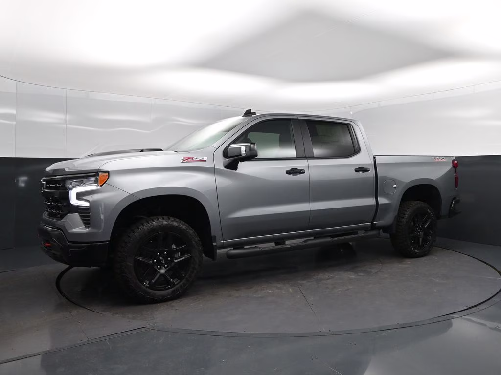 2026 Sterling Gray Metallic Chevrolet Silverado 1500 LT Trail Boss 4X4 Truck