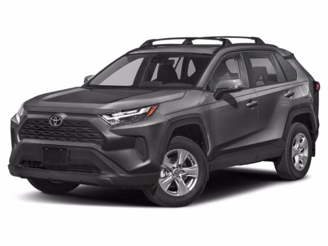 2022 Magnetic Gray Metallic Toyota RAV4 XLE AWD SUV