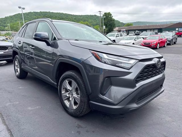 2022 Magnetic Gray Metallic Toyota RAV4 XLE AWD SUV