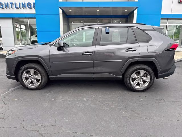 2022 Magnetic Gray Metallic Toyota RAV4 XLE AWD SUV