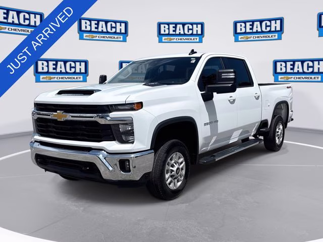 2025 Summit White Chevrolet Silverado 2500HD LT 4X4 Truck