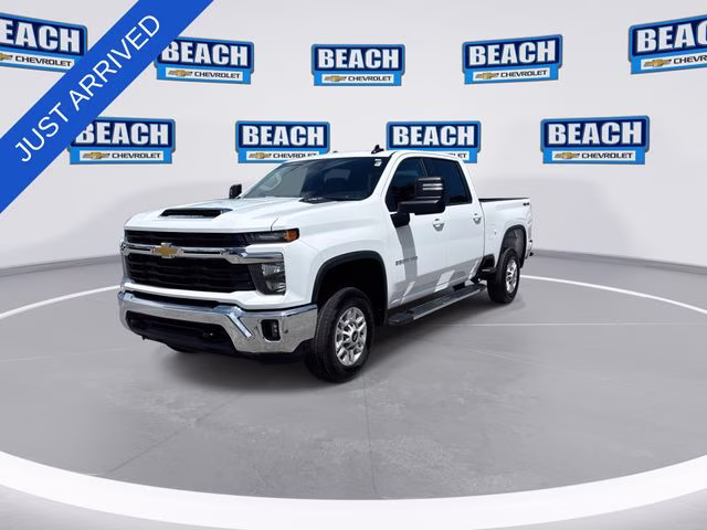 2025 Summit White Chevrolet Silverado 2500HD LT 4X4 Truck