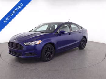 2013 Blue Ford Fusion SE FWD Sedan