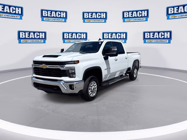 2025 Summit White Chevrolet Silverado 2500HD LT 4X4 Truck
