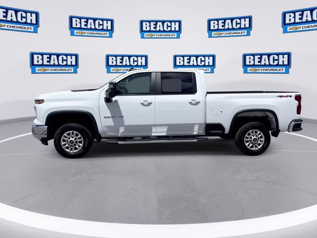 2025 Summit White Chevrolet Silverado 2500HD LT 4X4 Truck