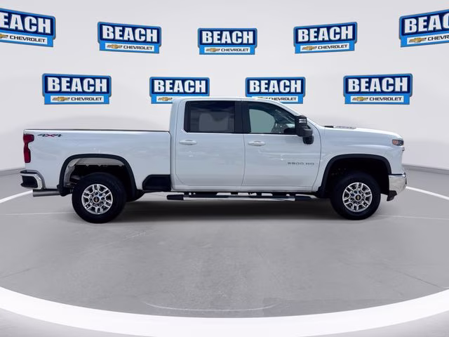 2025 Summit White Chevrolet Silverado 2500HD LT 4X4 Truck