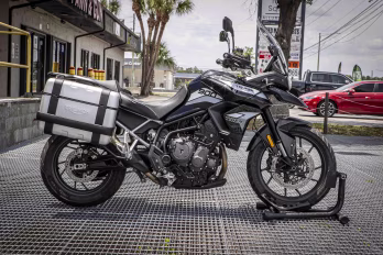 2022 Black Triumph Tiger 900 GT Motorcycle