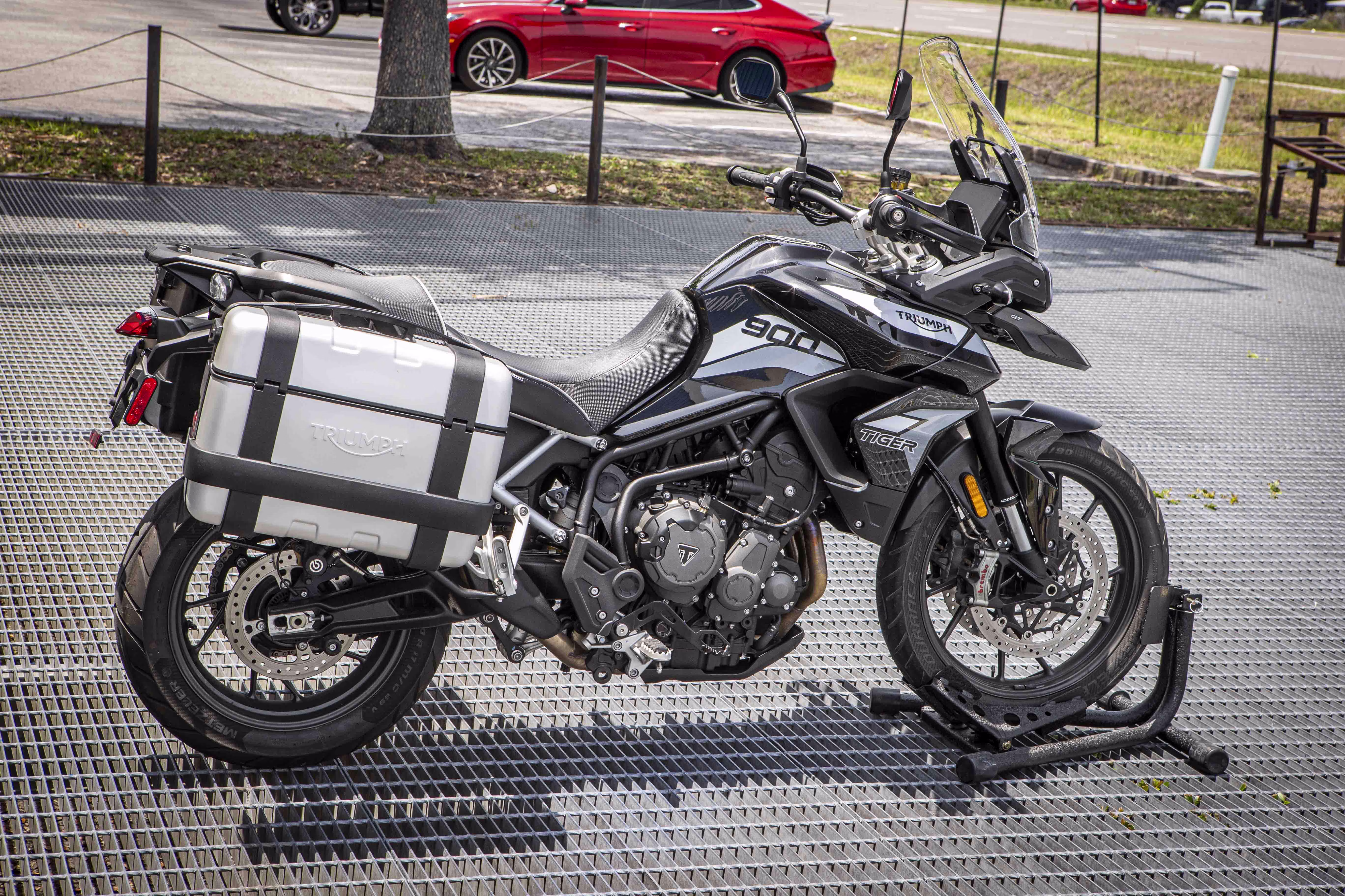 2022 Black Triumph Tiger 900 GT Motorcycle