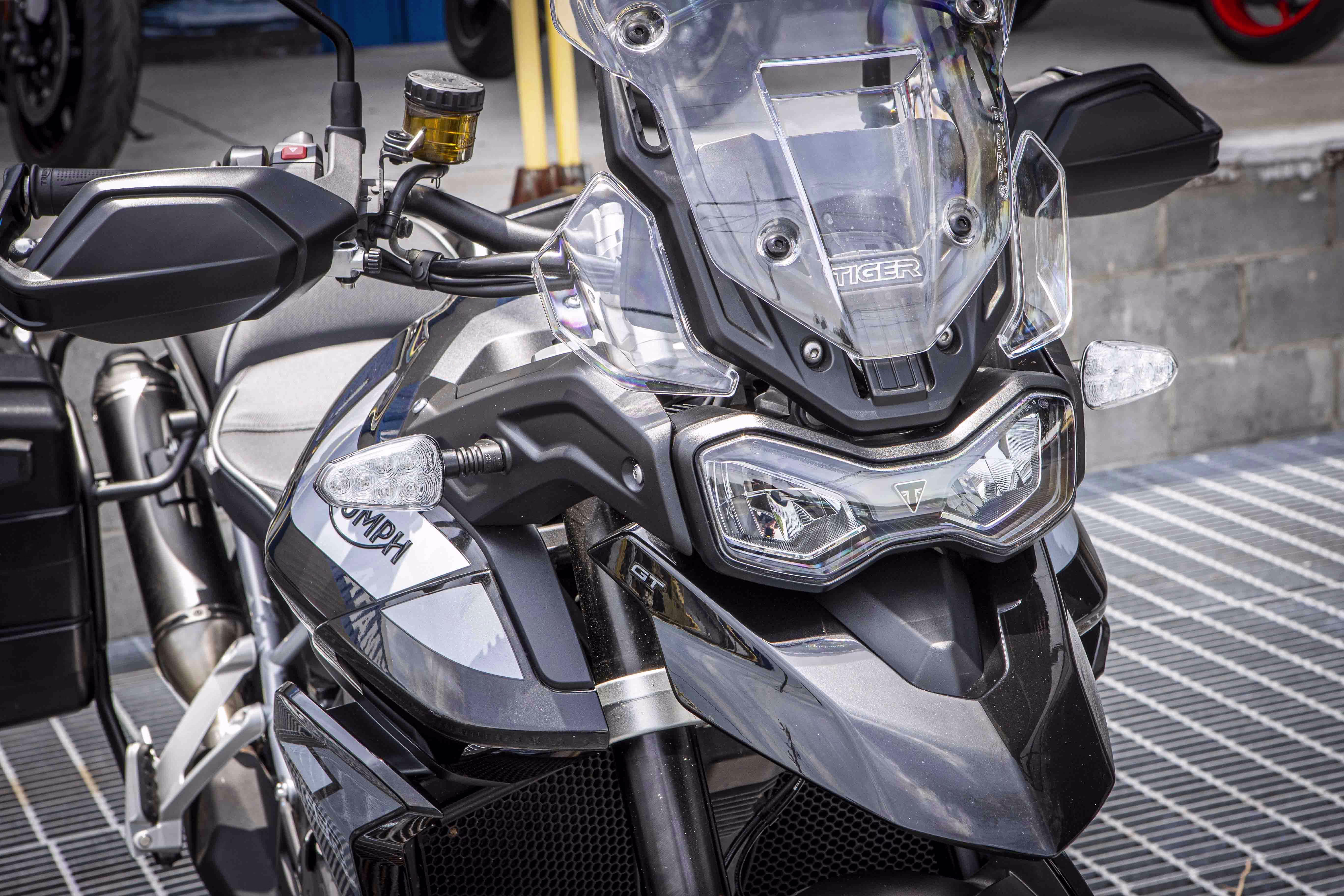 2022 Black Triumph Tiger 900 GT Motorcycle