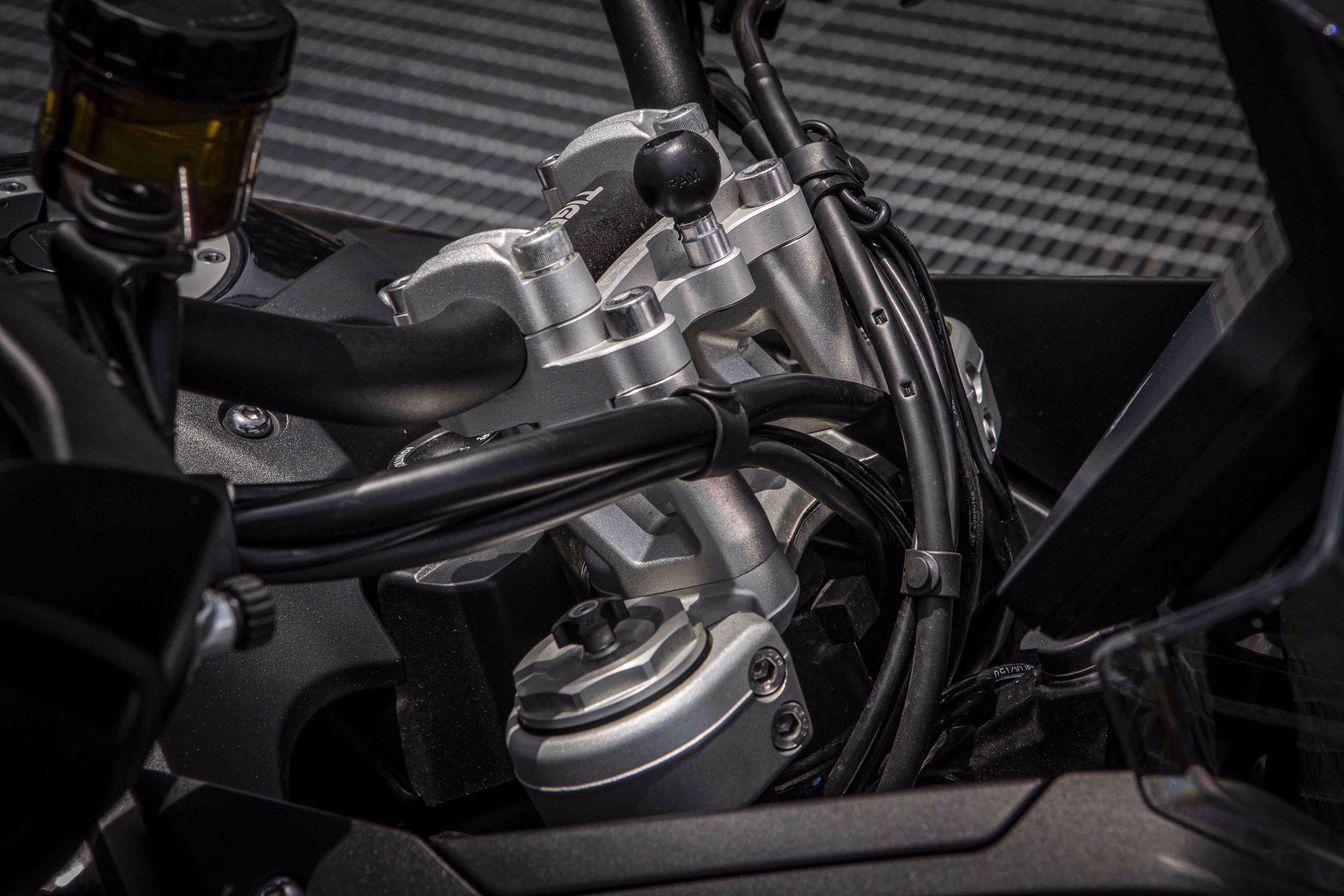 2022 Black Triumph Tiger 900 GT Motorcycle