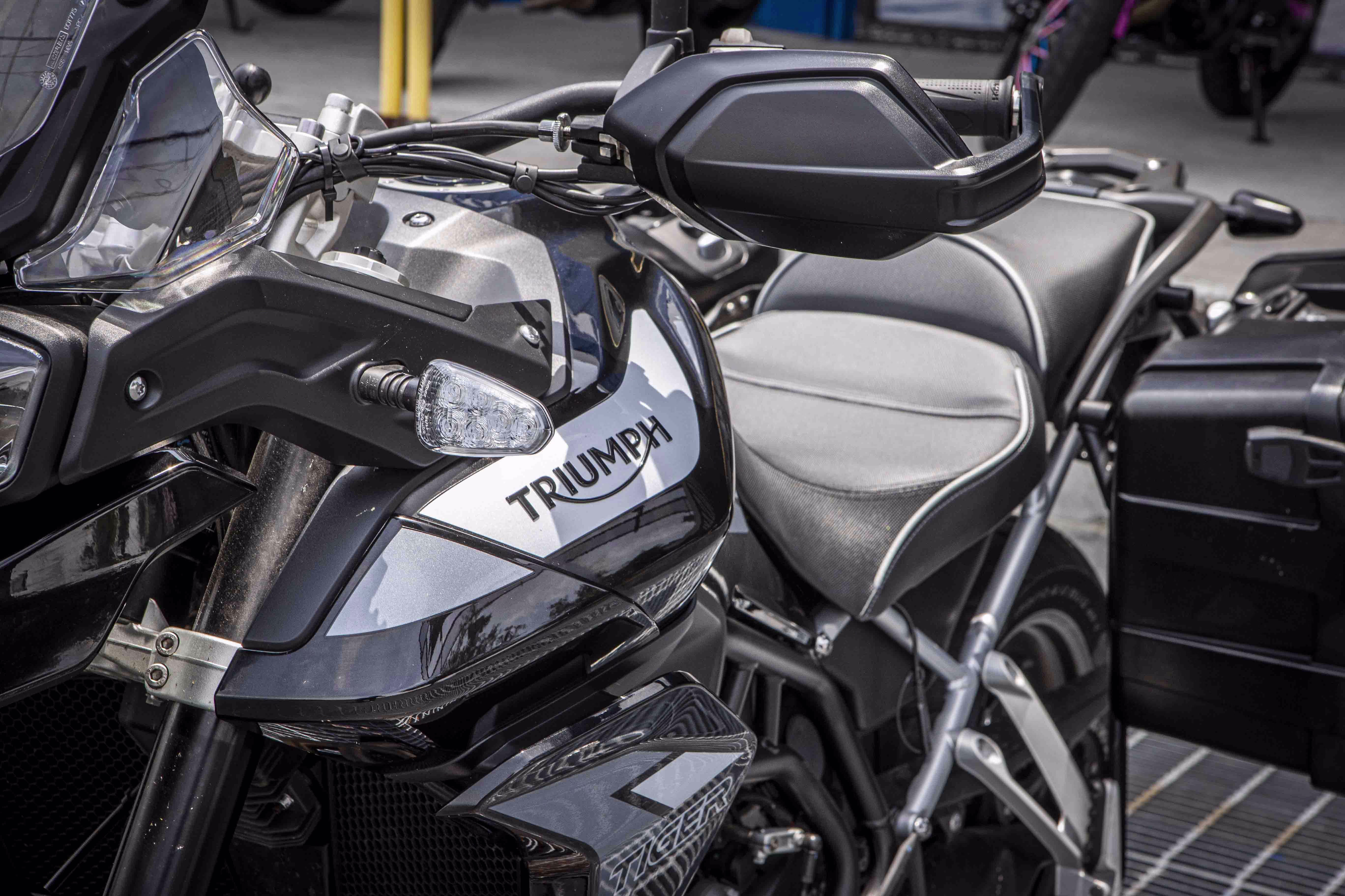 2022 Black Triumph Tiger 900 GT Motorcycle