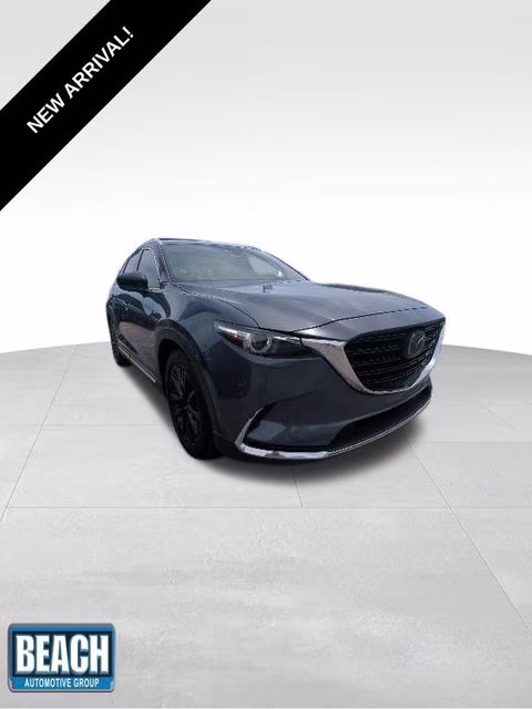 2022 Polymetal Gray Metallic Mazda CX-9 Carbon Edition AWD SUV