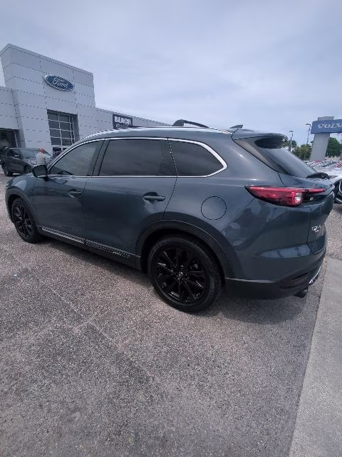 2022 Polymetal Gray Metallic Mazda CX-9 Carbon Edition AWD SUV