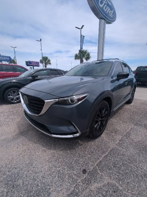 2022 Polymetal Gray Metallic Mazda CX-9 Carbon Edition AWD SUV
