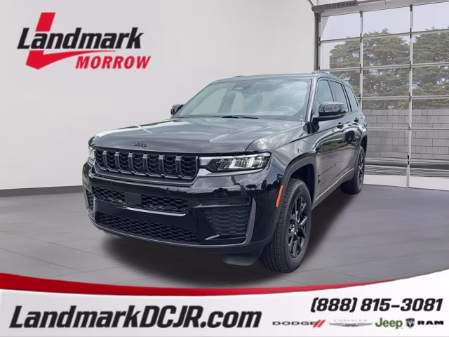 2026 Diamond Black Crystal Pearlcoat Jeep Grand Cherokee L Laredo Altitude RWD SUV