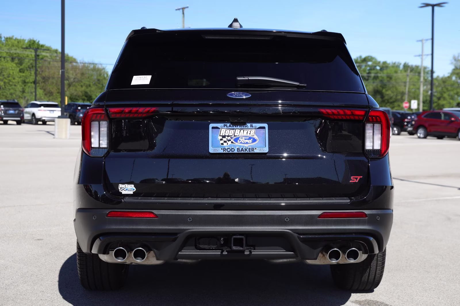2026 Agate Black Metallic Ford Explorer ST 4X4 SUV