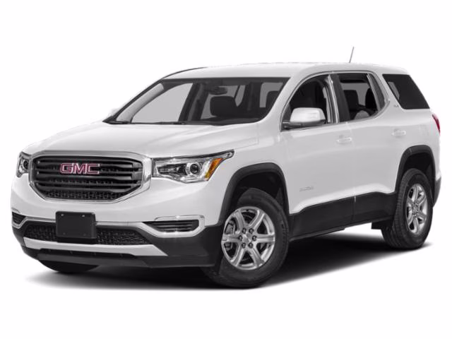 2019 SUMMIT WHITE GMC Acadia SLE FWD FWD 4DR SLE W/SLE-1